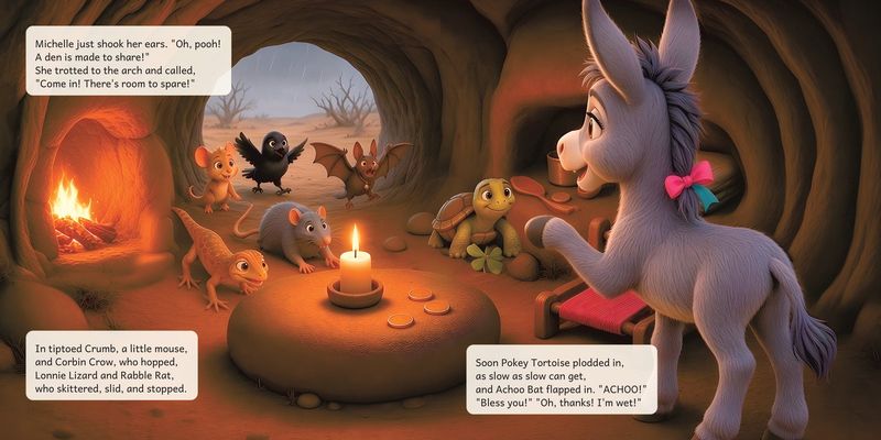 Sample spread: Come in! There's room to spare!